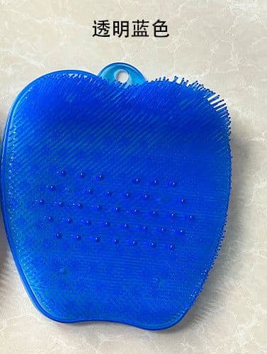 image-Foot Bath Mat with Massage and Exfoliating Bristles for Feet Cleaning