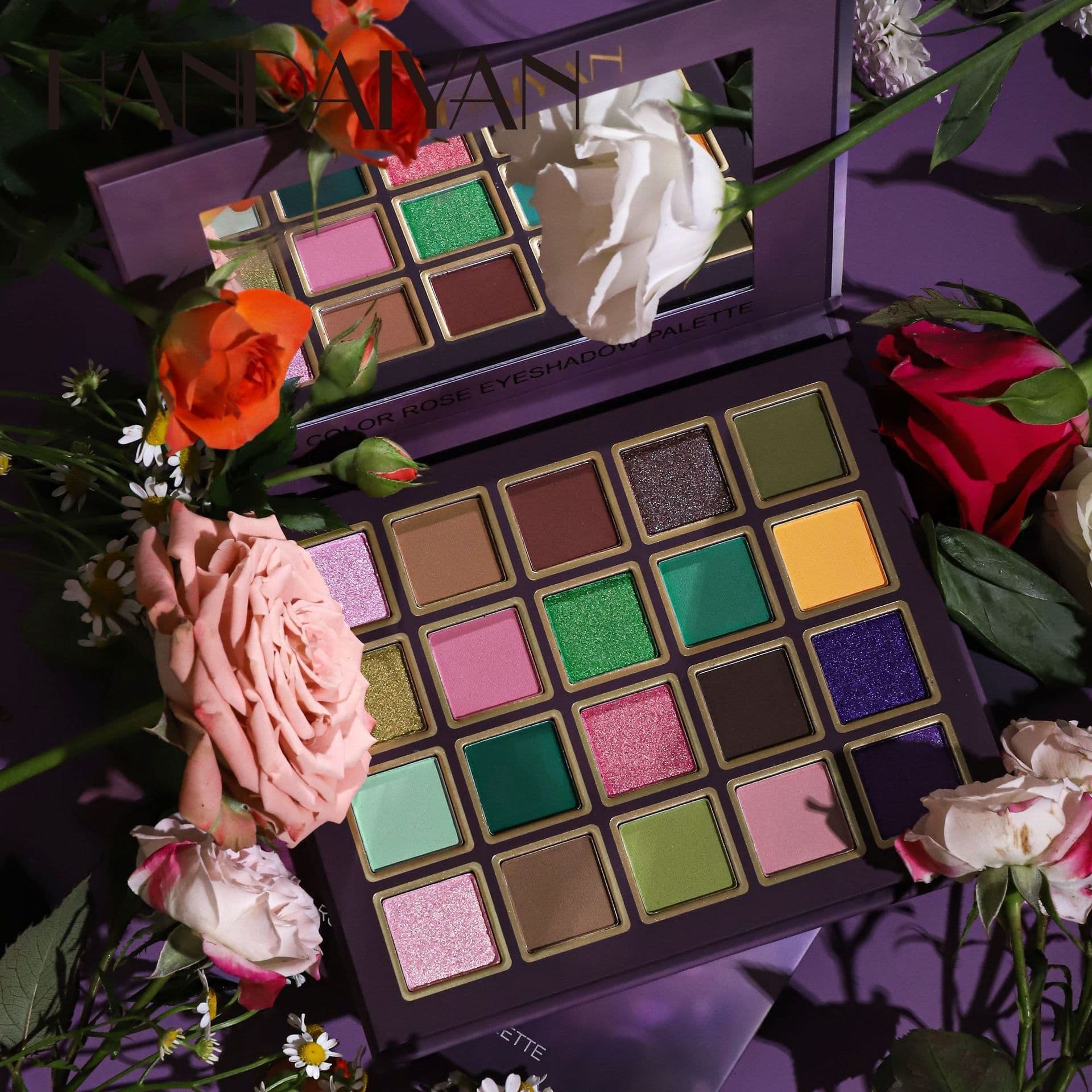 image-Handaiyan 20-Color Eyeshadow Palette Matte Pearlescent