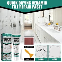 image-Jue-Fish Tile Repair Paste - Quick Dry Adhesive for Cracks