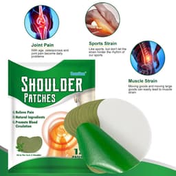 image-Sumifun Mugwort Shoulder Joint Care Patches 12ct K10401