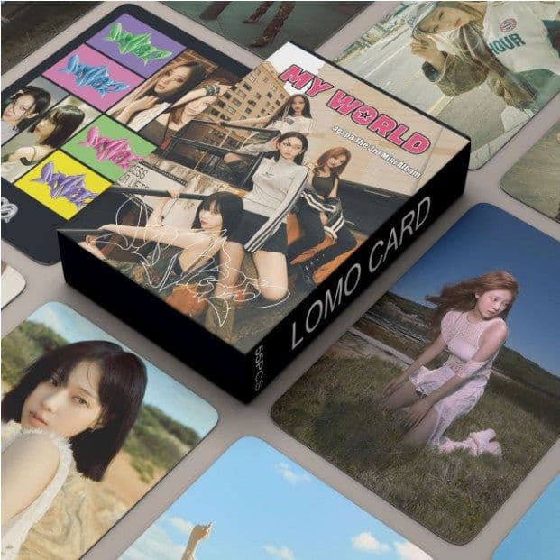 image-aespa Concert Photocard Set - 55 Pieces Lomo Cards & Postcards