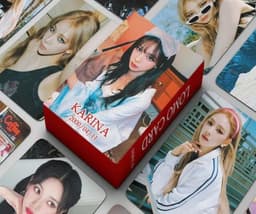 image-aespa Concert Photocard Set - 55 Pieces Lomo Cards & Postcards
