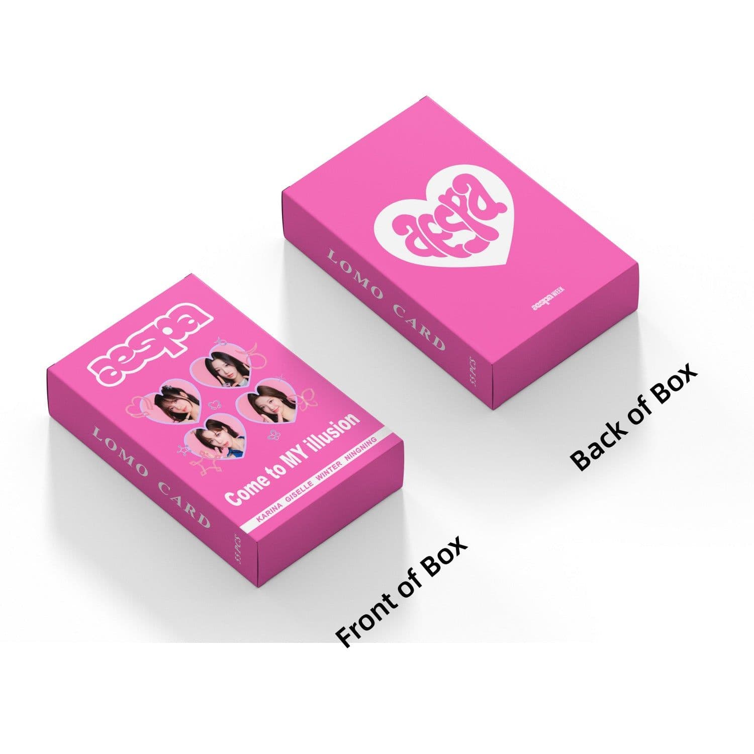 image-aespa Concert Photocard Set - 55 Pieces Lomo Cards & Postcards