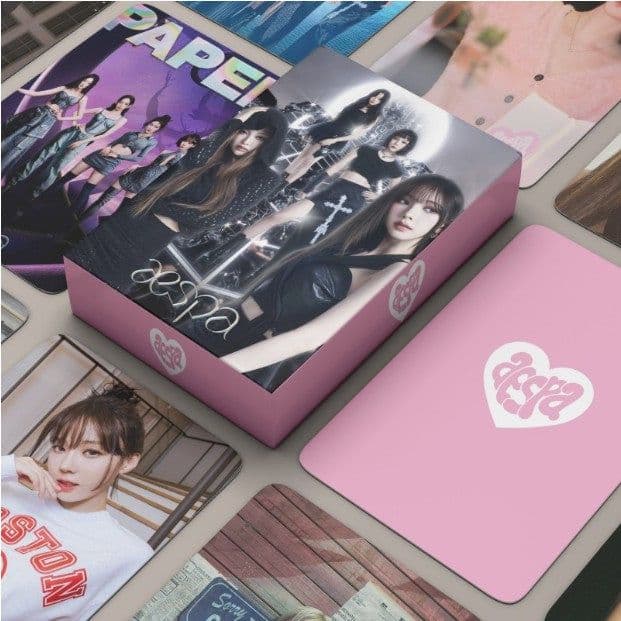 image-aespa Concert Photocard Set - 55 Pieces Lomo Cards & Postcards