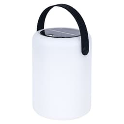 image-LED Solar Cylindrical Table Lamp Outdoor Garden Portable Light