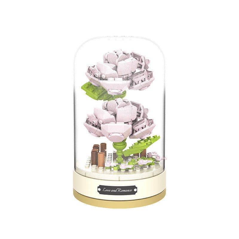image-Jiaqi 2672-78 Building Block Flower Music Box