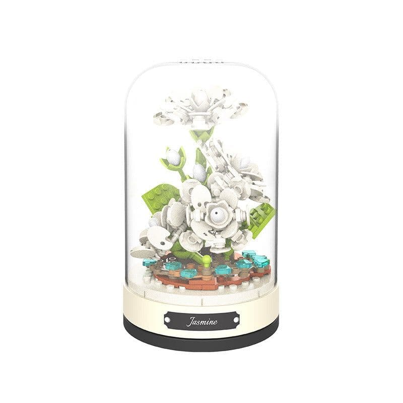 image-Jiaqi 2672-78 Building Block Flower Music Box