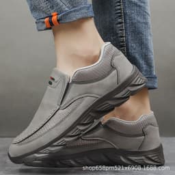image-Men's Casual Loafers Lightweight EVA Walking Shoes