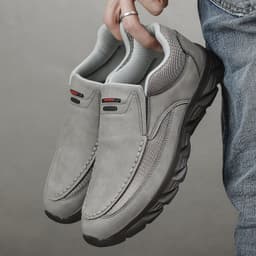 image-Men's Casual Loafers Lightweight EVA Walking Shoes