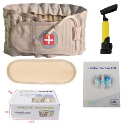 image-Inflatable Lumbar Support Belt for Lower Back Pain and Posture