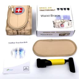 image-Inflatable Lumbar Support Belt for Lower Back Pain and Posture