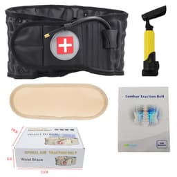 image-Inflatable Lumbar Support Belt for Lower Back Pain and Posture