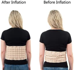 image-Inflatable Lumbar Support Belt for Lower Back Pain and Posture