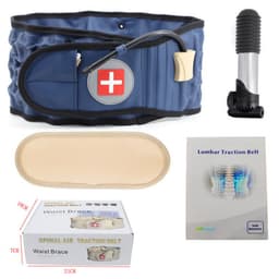 image-Inflatable Lumbar Support Belt for Lower Back Pain and Posture