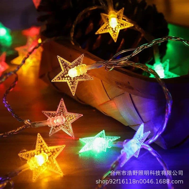 image-Solar LED Crystal Bubble Ball String Lights Waterproof Outdoor