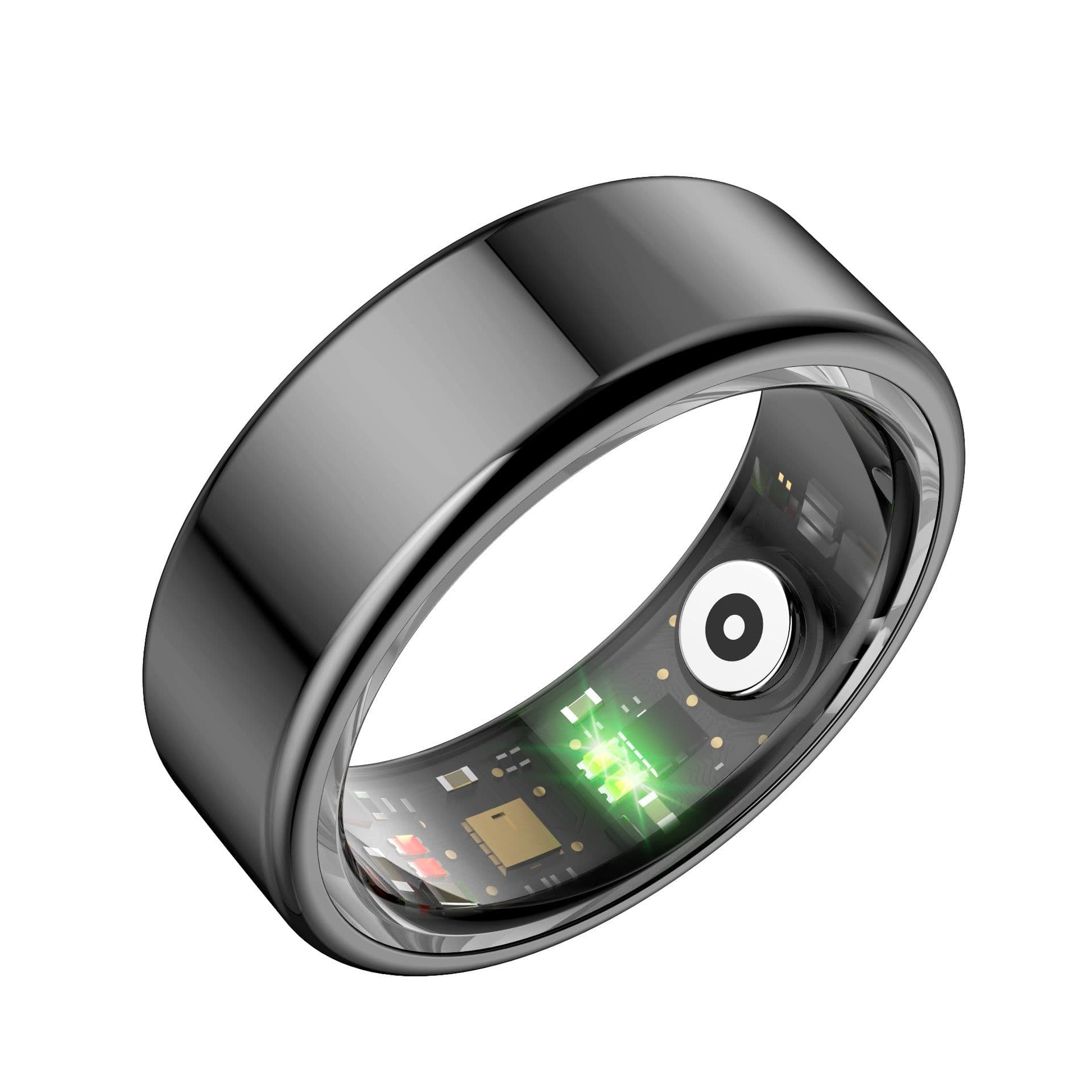 image-R02 Smart Ring - Heart Rate Blood Oxygen Sleep Monitor Waterproof