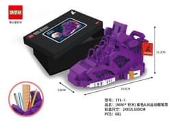 image-Doctor Star Building Blocks Sneaker Model 770-781 AJ Puzzle Set