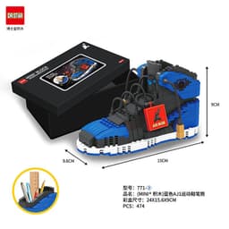 image-Doctor Star Building Blocks Sneaker Model 770-781 AJ Puzzle Set