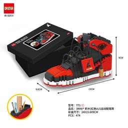 image-Doctor Star Building Blocks Sneaker Model 770-781 AJ Puzzle Set