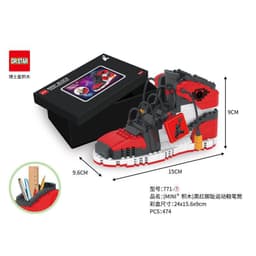 image-Doctor Star Building Blocks Sneaker Model 770-781 AJ Puzzle Set
