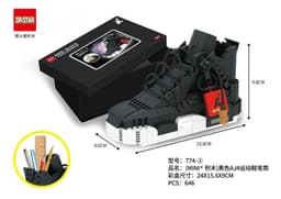 image-Doctor Star Building Blocks Sneaker Model 770-781 AJ Puzzle Set