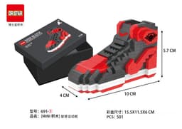 image-Doctor Star Building Blocks Sneaker Model 770-781 AJ Puzzle Set