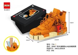 image-Doctor Star Building Blocks Sneaker Model 770-781 AJ Puzzle Set