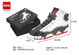 image-Doctor Star Building Blocks Sneaker Model 770-781 AJ Puzzle Set