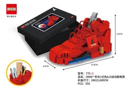 image-Doctor Star Building Blocks Sneaker Model 770-781 AJ Puzzle Set