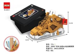 image-Doctor Star Building Blocks Sneaker Model 770-781 AJ Puzzle Set