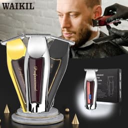 image-WAIKIL WL-8081 Digital Display Electric Hair Clipper Trimmer