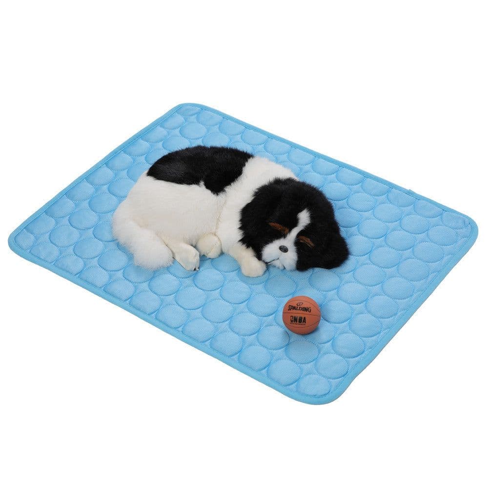 image-AOAPET Pet Cooling Mat Ice Silk Dog Cat Summer Bed 40x30cm