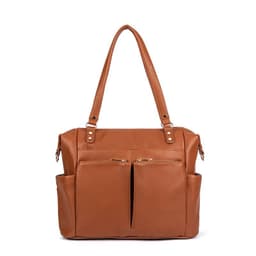 image-Ladies PU Leather Convertible Backpack Handbag Multi-Function Bag