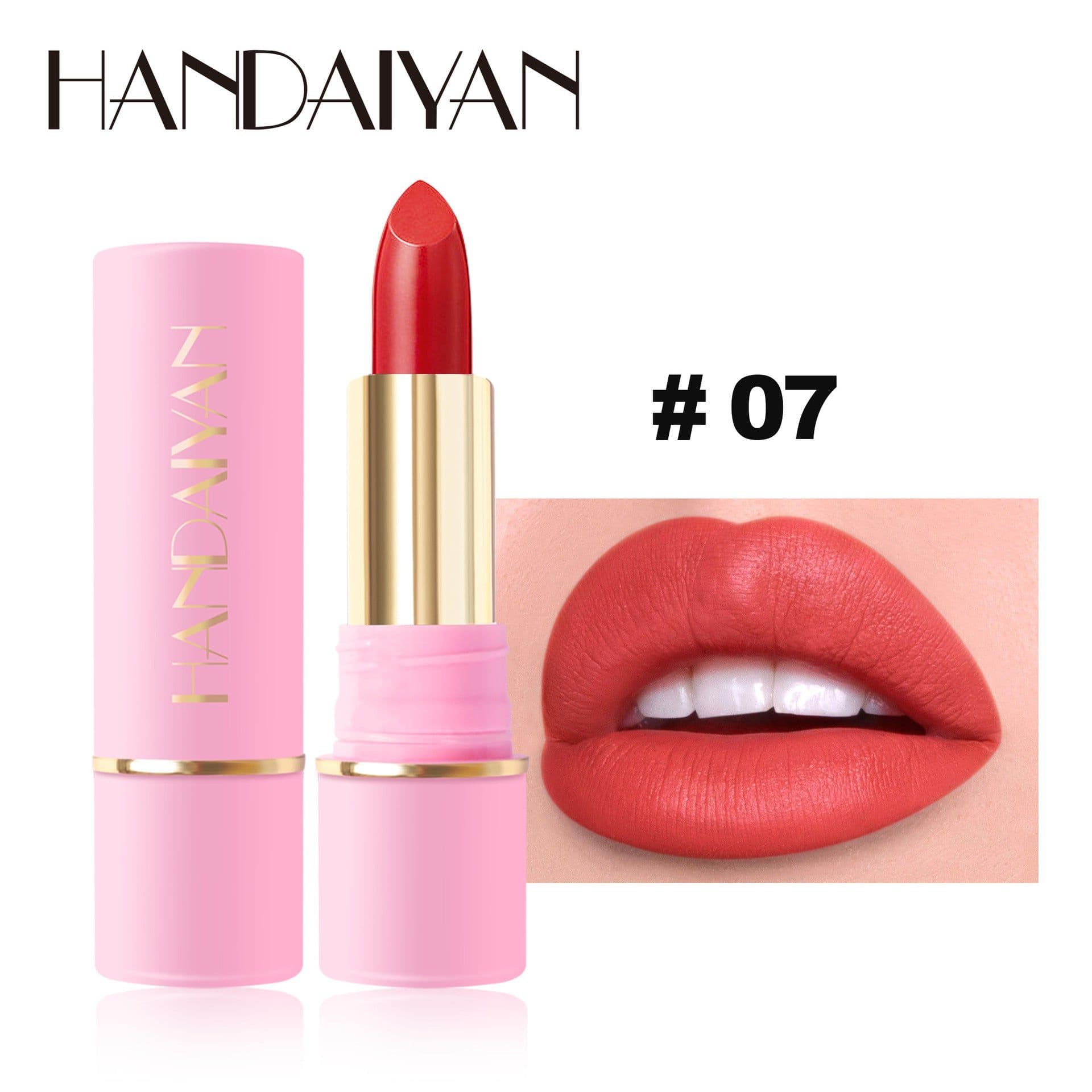 image-Handaiyan Matte Lipstick Long-lasting Waterproof