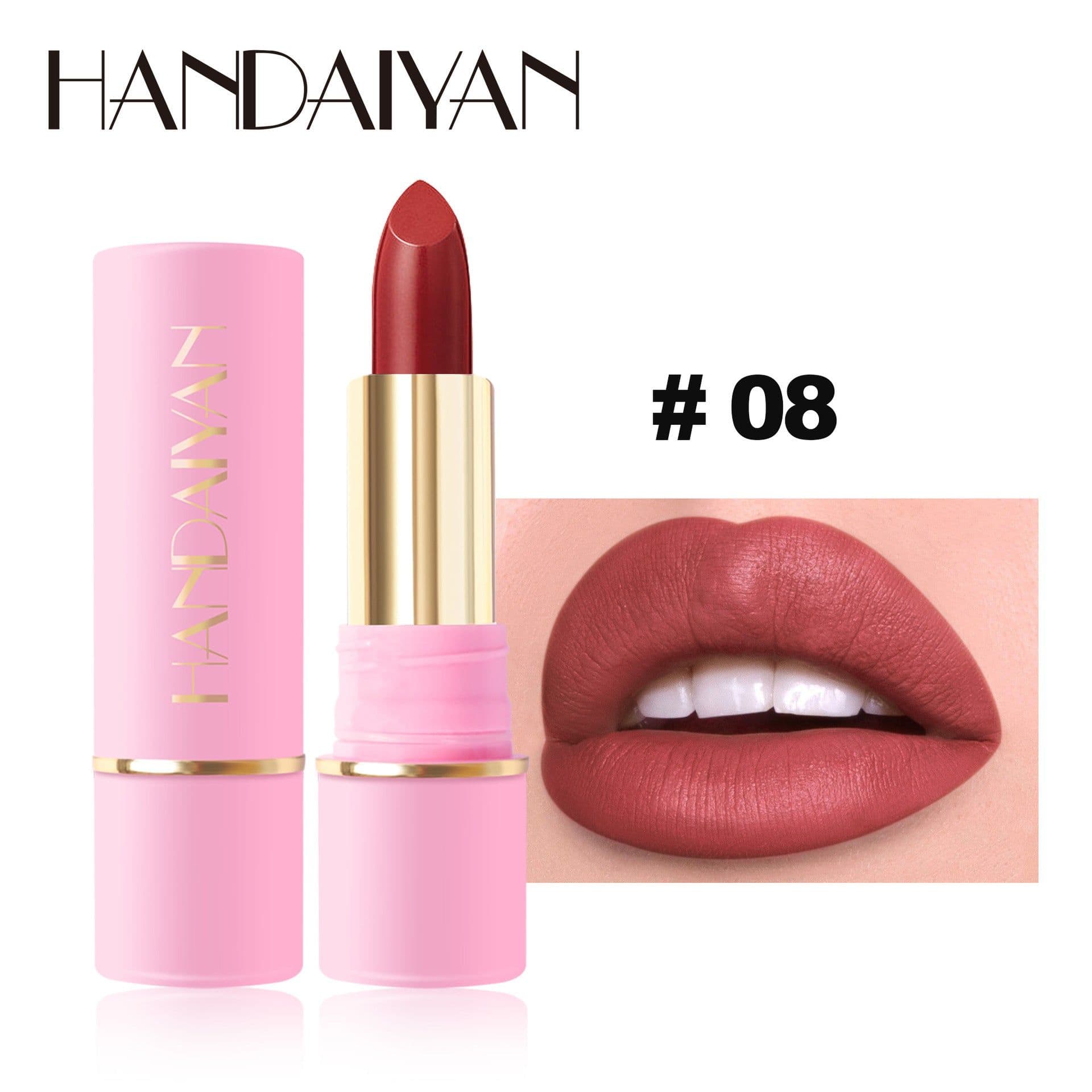 image-Handaiyan Matte Lipstick Long-lasting Waterproof