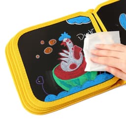 image-Duoduozi Children's Reusable Drawing Board Coloring Book 20.5cm