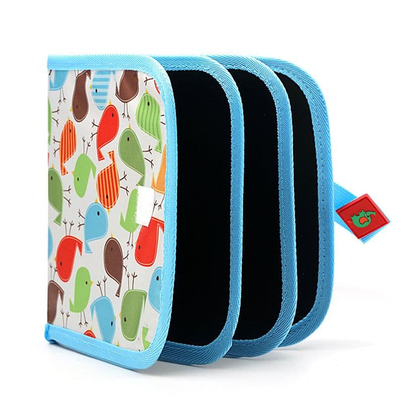image-Duoduozi Children's Reusable Drawing Board Coloring Book 20.5cm