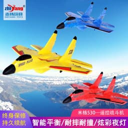 image-Zhiyang EPP Foam RC Glider Fighter Jet 2CH Remote Control Airplane