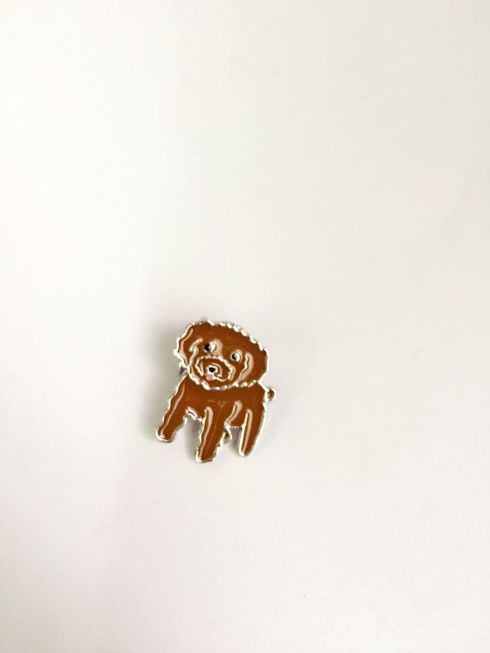 image-Pet Dog Hat Badge Alloy Brooch Animal Jewelry Pin