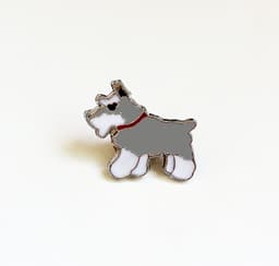 image-Pet Dog Hat Badge Alloy Brooch Animal Jewelry Pin