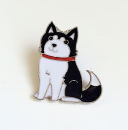 image-Pet Dog Hat Badge Alloy Brooch Animal Jewelry Pin