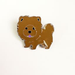 image-Pet Dog Hat Badge Alloy Brooch Animal Jewelry Pin