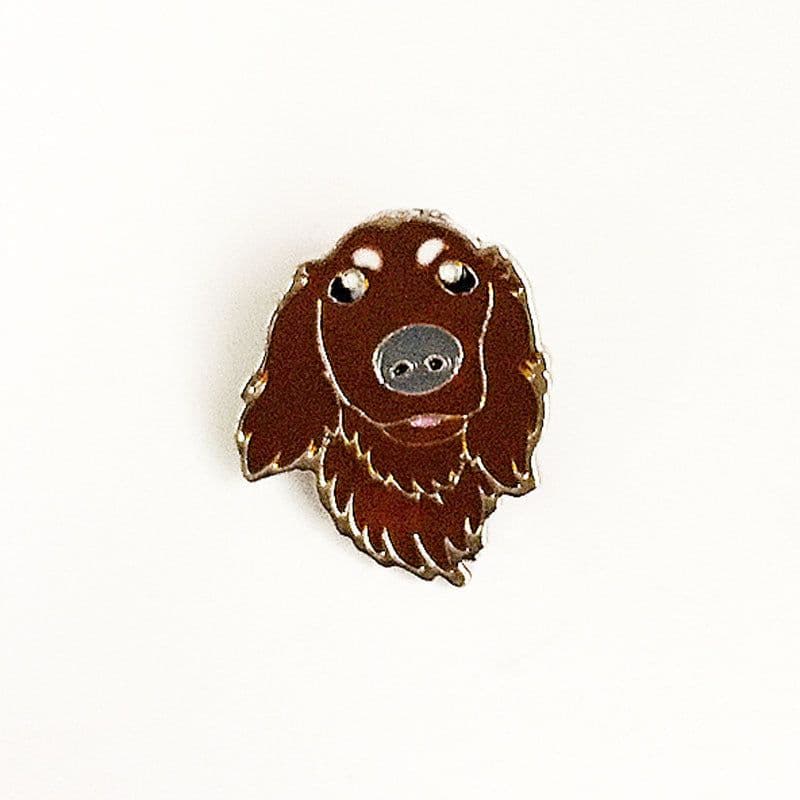 image-Pet Dog Hat Badge Alloy Brooch Animal Jewelry Pin