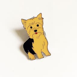 image-Pet Dog Hat Badge Alloy Brooch Animal Jewelry Pin