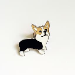 image-Pet Dog Hat Badge Alloy Brooch Animal Jewelry Pin