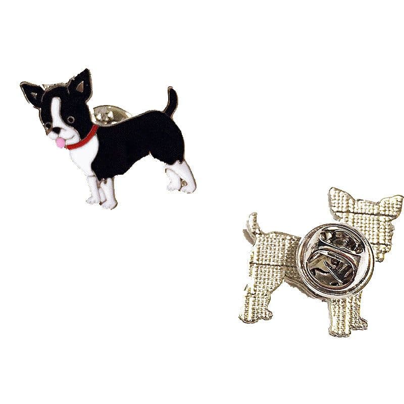 image-Pet Dog Hat Badge Alloy Brooch Animal Jewelry Pin
