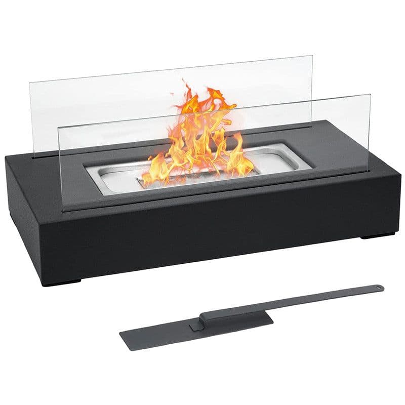 image-Korki KQ-J01 Desktop Alcohol Fireplace Lamp Metal Portable Heater