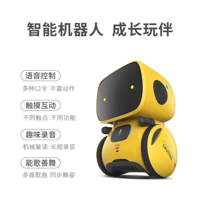 image-Miller Interactive Touch Robot Educational Toy for Kids 4-6 Years