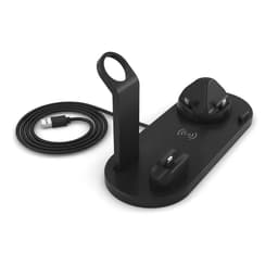 image-Wireless Charging Stand 6-in-1 with Bluetooth Headset Charger