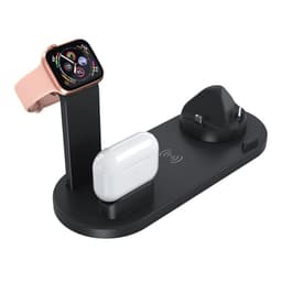 image-Wireless Charging Stand 6-in-1 with Bluetooth Headset Charger